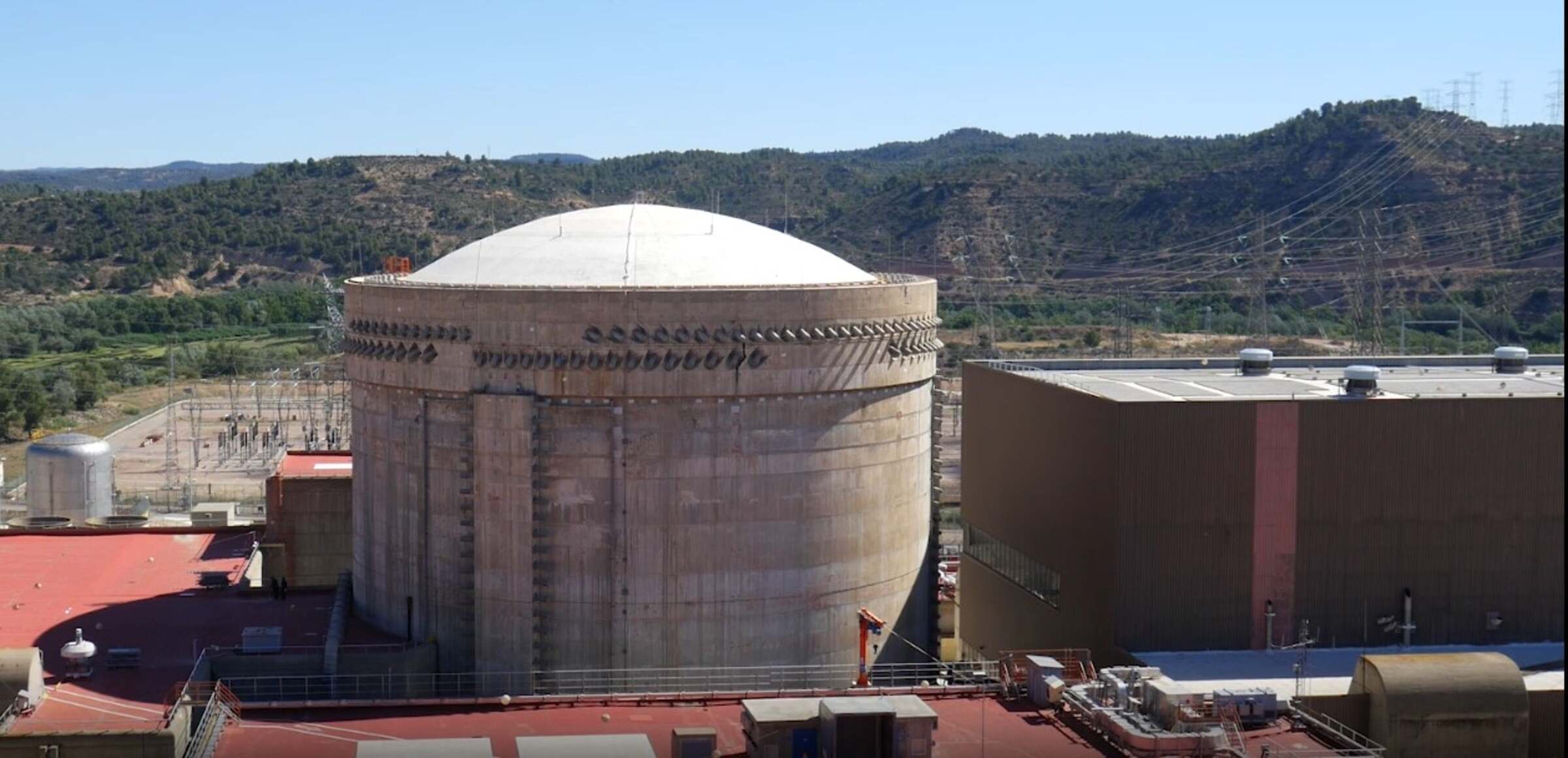 Reactor de la central nuclear de Ascó (Tarragona)