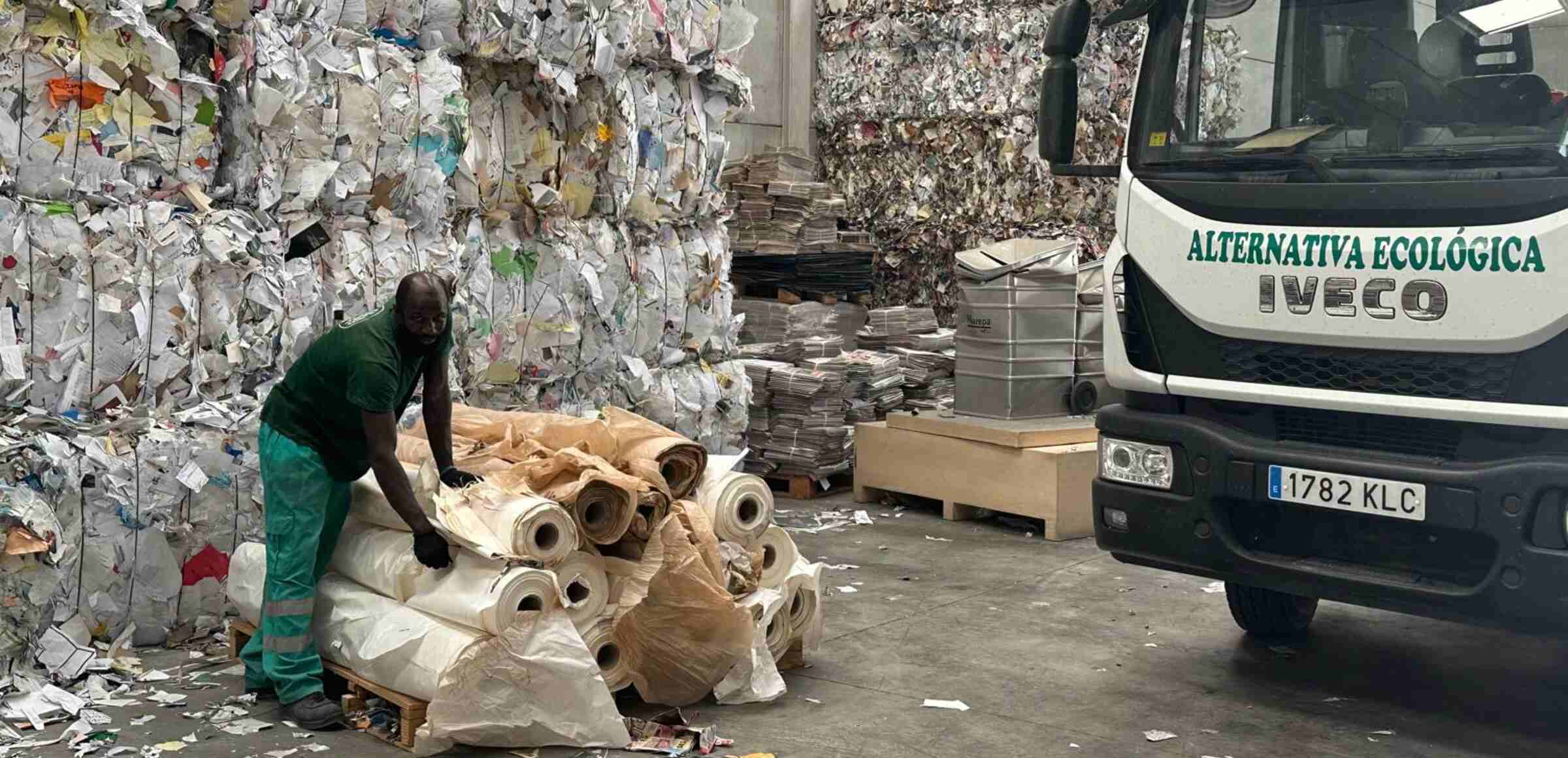 Malick logró su empleo tras un periodo de prácticas en una empresa de servicios medioambientales.
