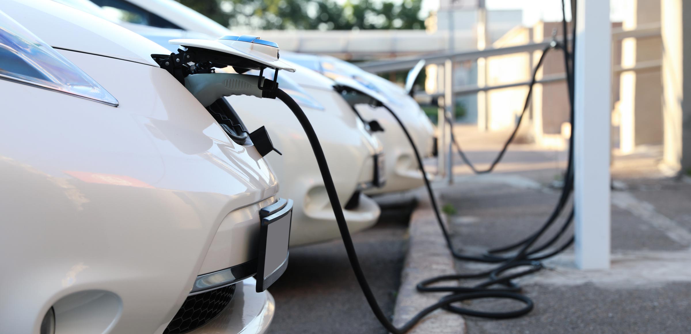 Vehículos eléctricos zona de recarga